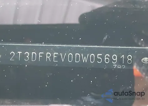 2013 Toyota Rav4 Limited from USA, damaged, VIN 2T3DFREV0DW056918